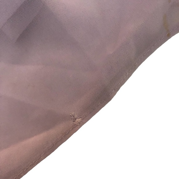 David’s Bridal strapless chiffon dress with pleated bodice Iris - Picture 7 of 9